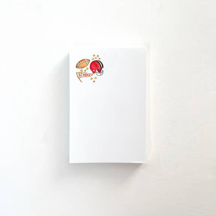 Natty Michelle Paperie - Wholesale Notepad - Georgia Football Memo Notepads1