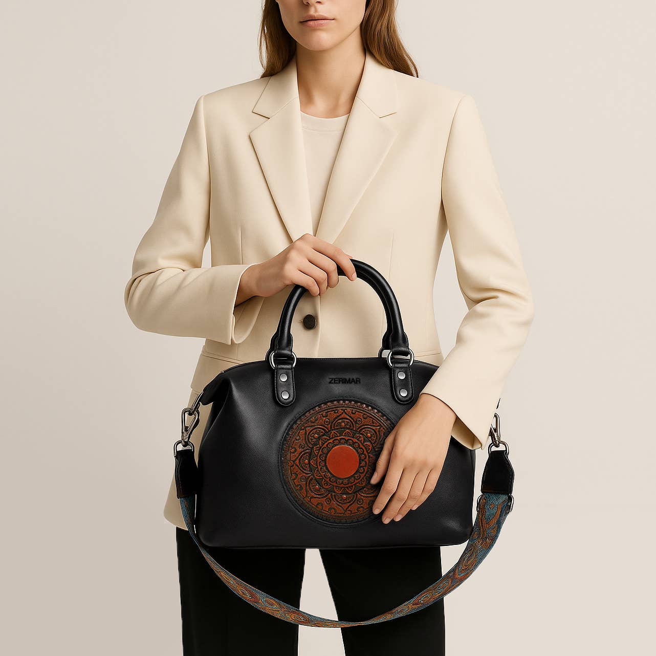 Zerimar 1942 - Wholesale Top Handle Bag - Women's - Zerimar Bolso Mujer en Piel | Bolsos de mujer elegantes3