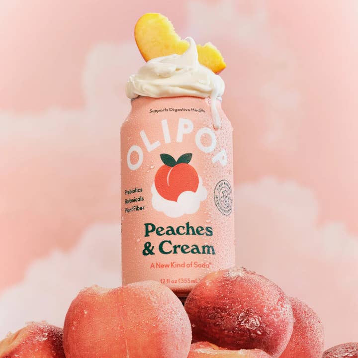 Olipop - Wholesale Soda/Carbonated Drink - Peaches & Cream