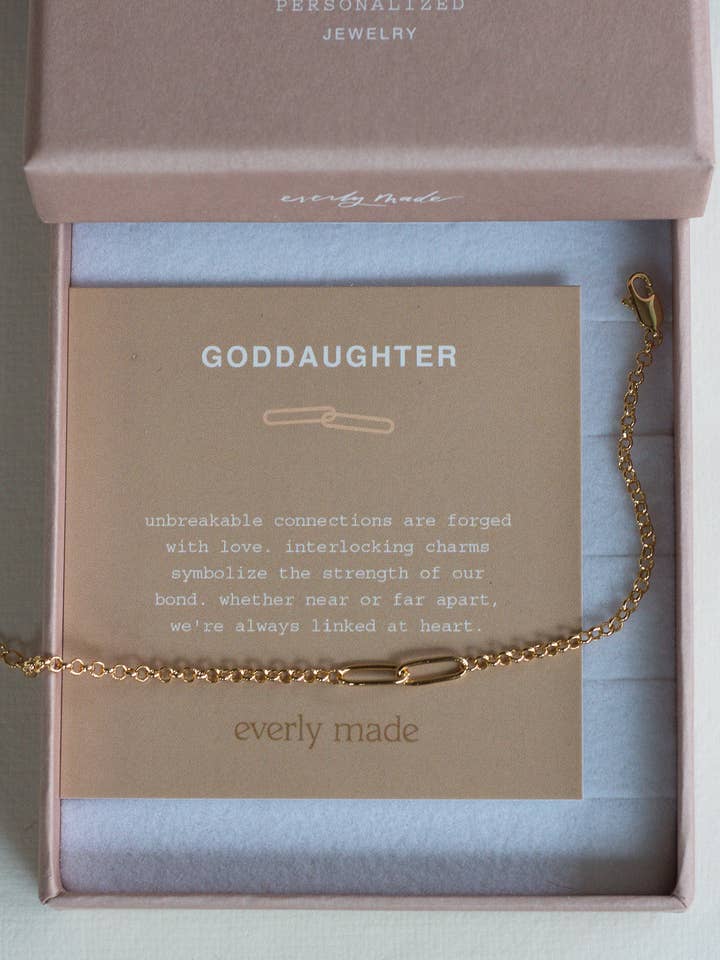 Linket armbånd • Guddatter for engroshandel hos Everly Made