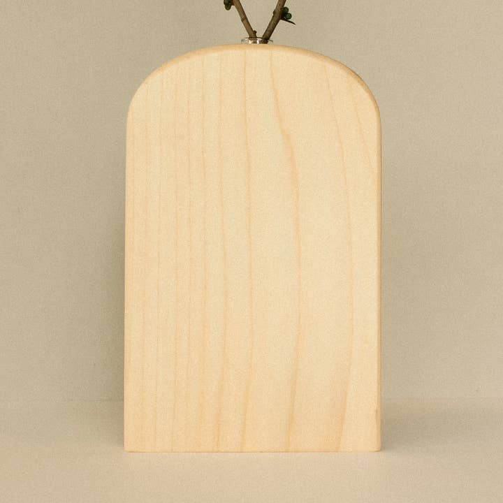 Flat flower holder no.05 for wholesale by Wooden Story Sp. z o.o.