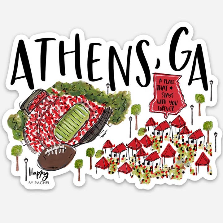 Happy By Rachel, LLC - Wholesale Magnet - Athens, GA Magnet