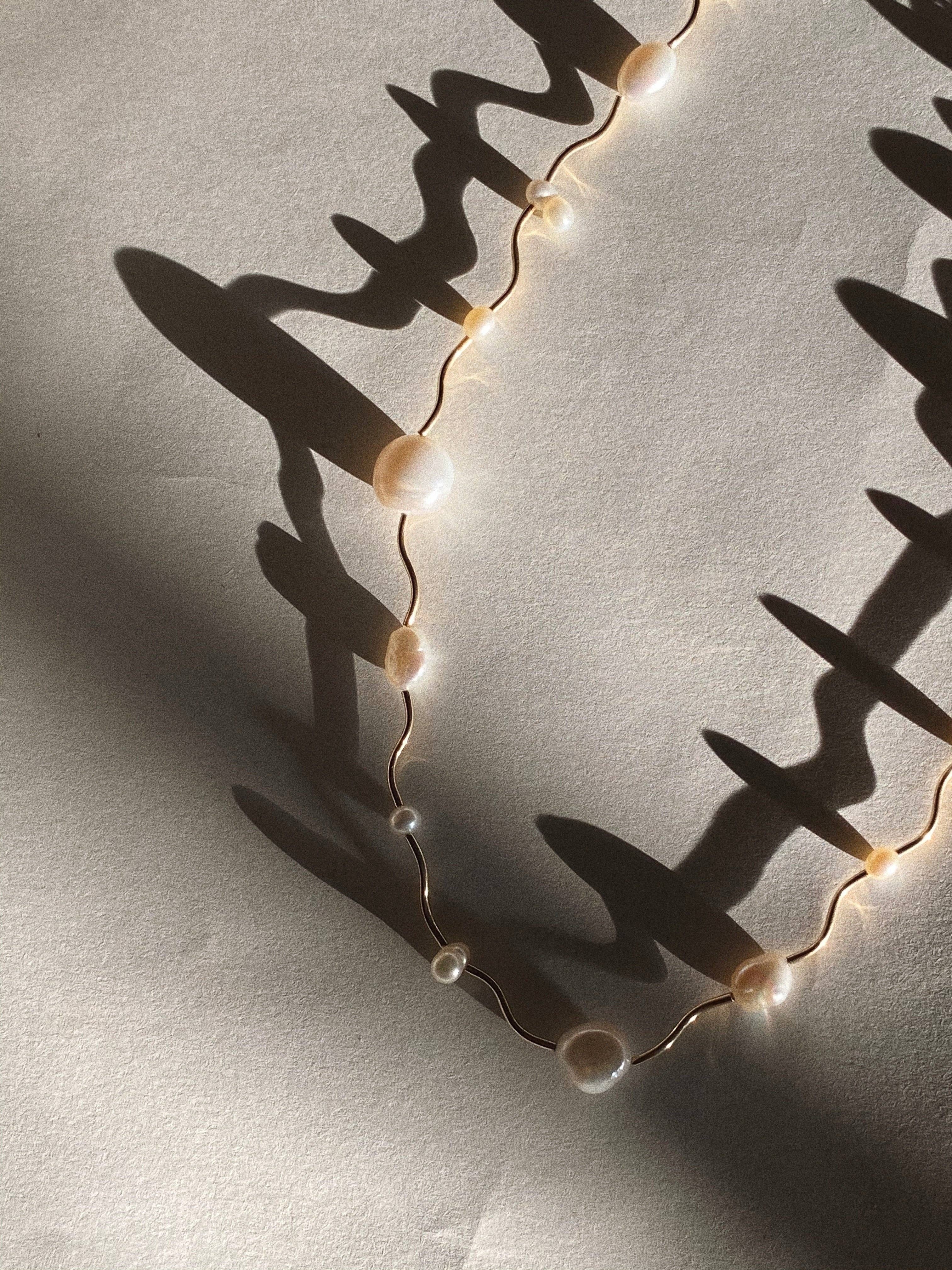 Marida Jewelry - Wholesale Beaded/Pearl Necklace - Current Necklace- Pearl6