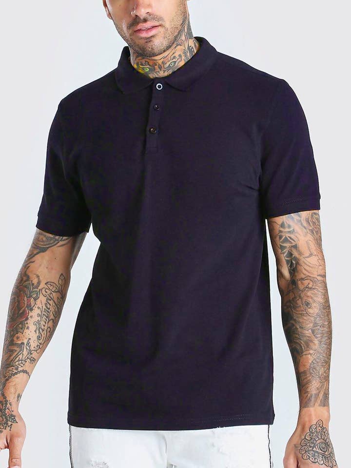 J5FASHION - Wholesale Polo - Men's - ESSENTIAL POLO SHIRT0