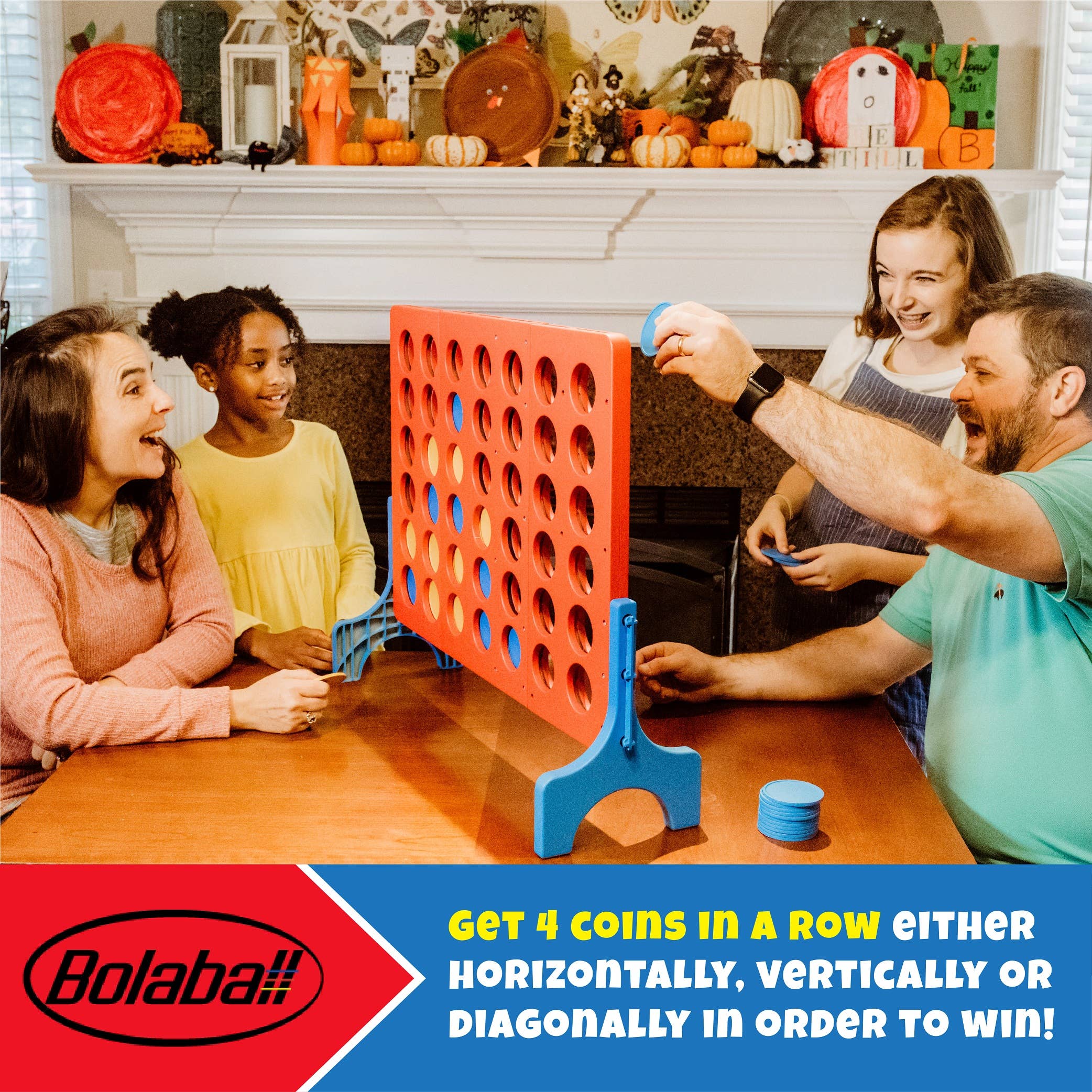 Bolaball - Vente Jeux de société - Bolaball Grand Puissance 4 - Édition Famille3