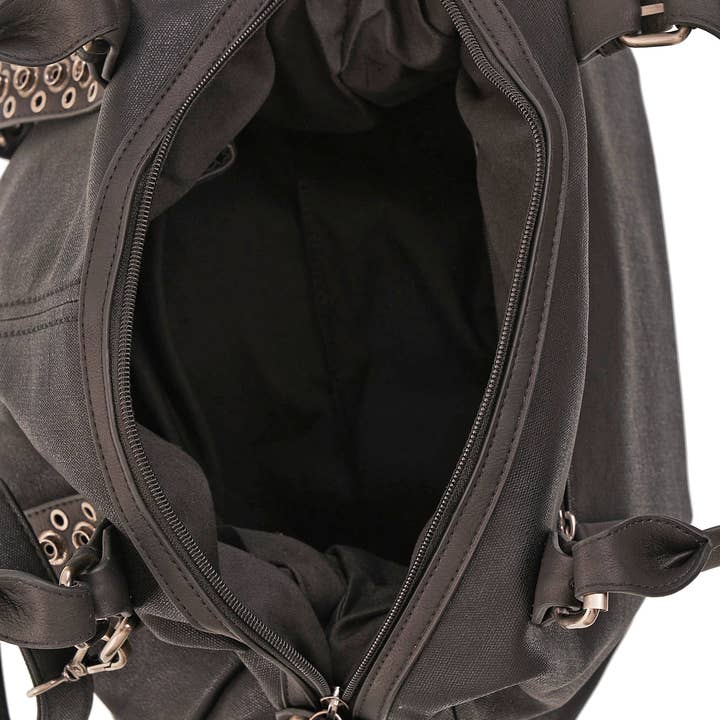 HJS - Wholesale Shoulder Bag - Women's - Shoulder bag 'FREMONT' - with tasteful stud design4