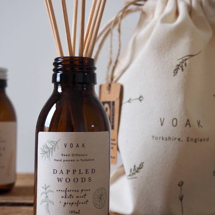 Dappled Woods Reed Diffuser for wholesale by VOAK