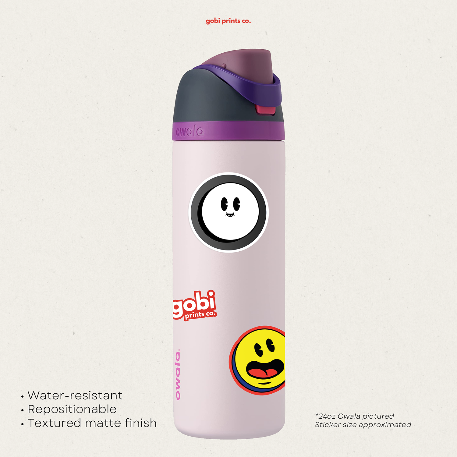 Gobi Prints Co. - Vendita all'ingrosso Adesivo - Sostengo i diritti e i torti delle donne | Divertente adesivo in vinile1