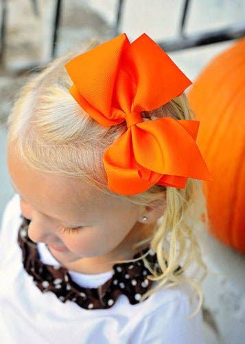 The Hair Bow Company - Wholesale Hair bow – Kids - Classic Grosgrain Hair Bow - Alligator Clip - 4.5"9