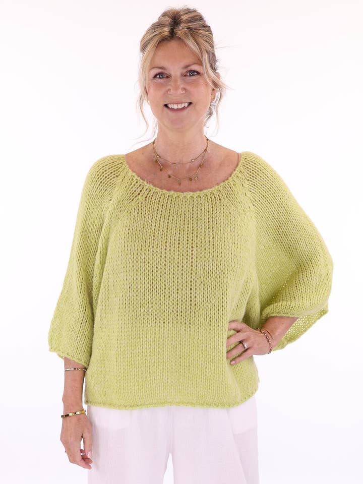 Cadenza Italy Ltd - Wholesale Knit Sweater - Women's - Alpaca Blend Swing Jumper15