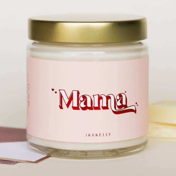 JaxKelly Candles - Wholesale Jar/Filled Candle - Mother's Day - 4oz - Mama Celebration Candles0
