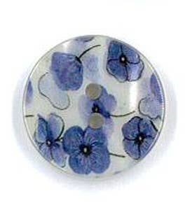 NEMARK - Vendita all'ingrosso Bottone a pressione/da cucire - BOTTONE STAMPA FLOREALE 36L (23mm) 2 FORI4