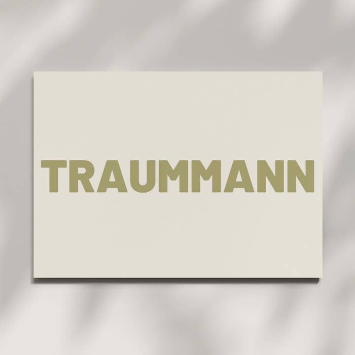 Postcard - DREAM MAN for wholesale by HERR&FRAUHEMPEL