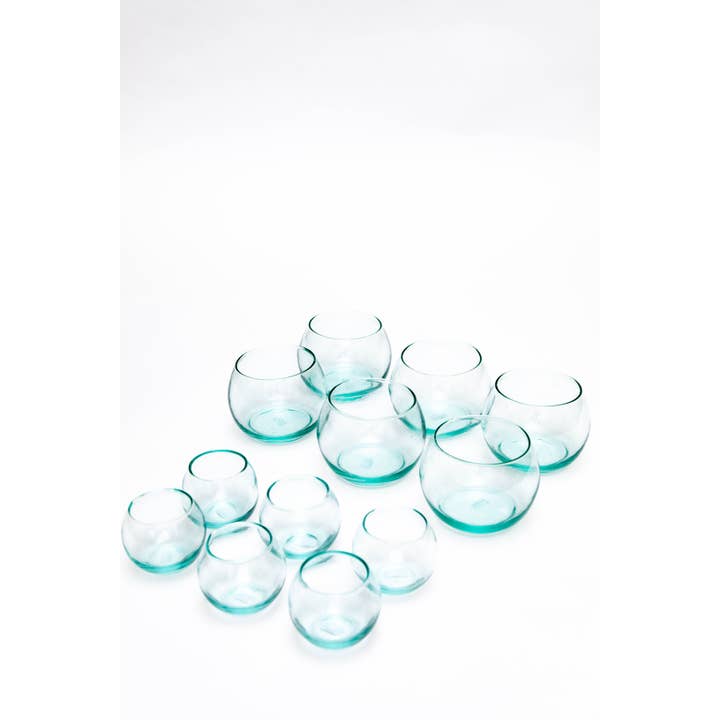 Voyage - Wholesale Candle Holder - Mini Round Votive Candle/ Glass - S (24)10
