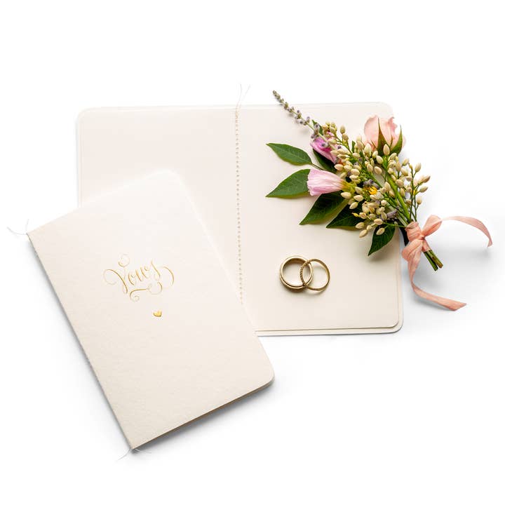 Color Box Design & Letterpress – wholesale Journal/diary – Wedding Vow Book