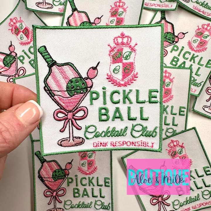 Pickleball Cocktail Club, pickleball-lapper for engroshandel hos Aloe and Milk Boutique