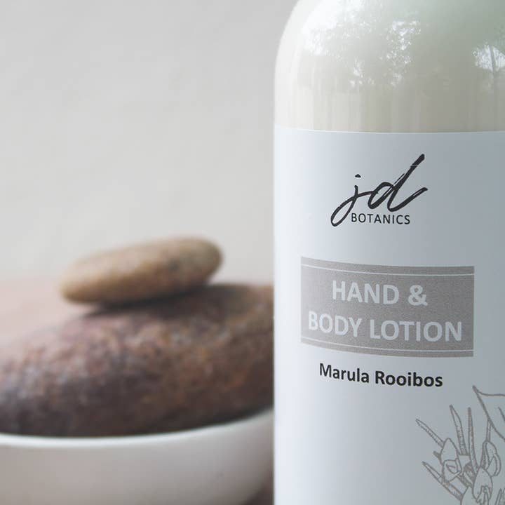 JDBotanics - Wholesale Body Cream/Lotion - marula rooibos botanical body lotion (16.9 fl oz / 500ml)