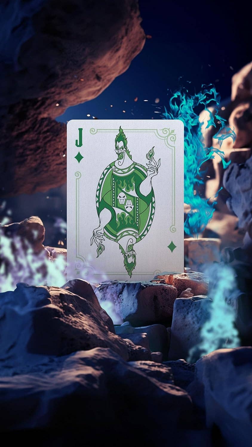 Cardshouse - Wholesale Playing Cards - Bicycle Disney Villains Green Playing Cards6