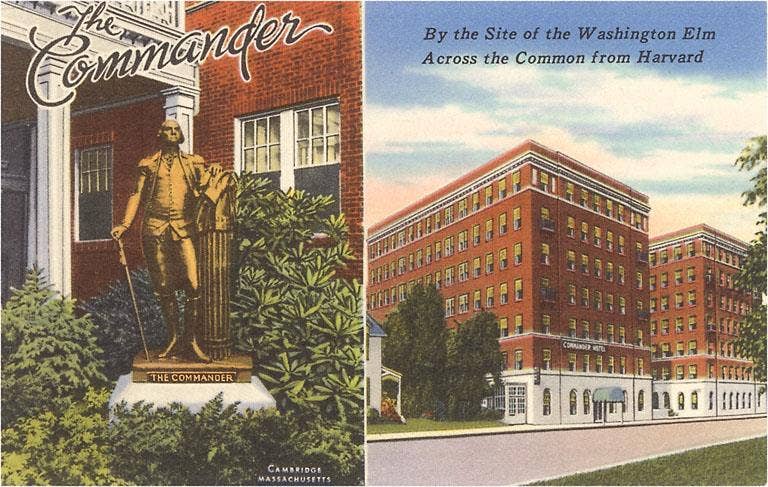 Found Image Press - Wholesale Sticker - Sticker MA-714 Statue of the Commander, Cambridge, Mass.0