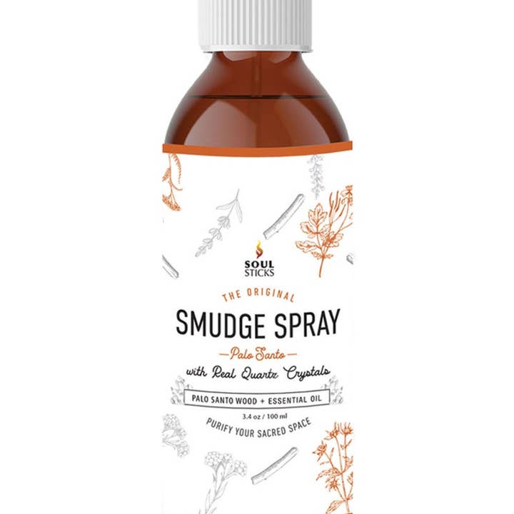 Designs by Deekay Inc. - Wholesale Smudge Spray - Soul Sticks - Palo Santo Smudge Spray (3.5 oz)