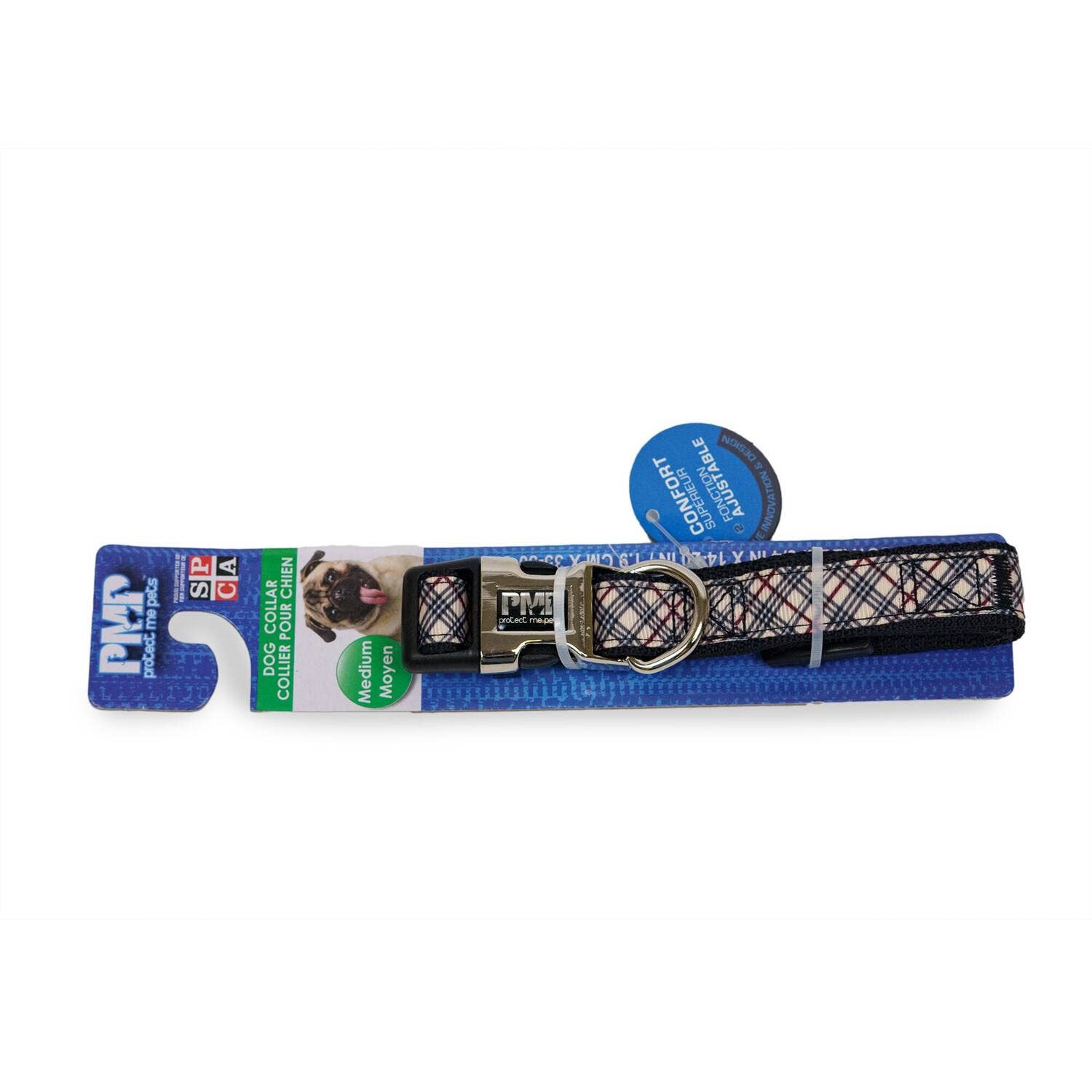 Dollar Paw - Vendita all'ingrosso Collare - Cani - Collare per cani in tartan beige0