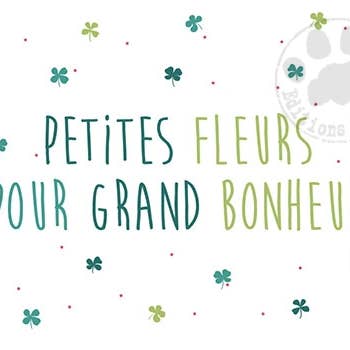 Gh05 — Pflanzkarte aus gesäumtem Papier für den Großhandel von Editions de Mai