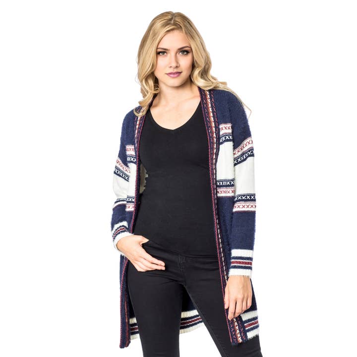 Sweatvest met lange mouwen Boho-Country voor wholesale door Importation 1867