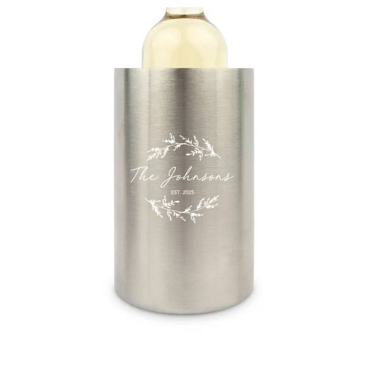 Weddingstar Inc. - Wholesale Wine Bucket - Insulated Wine Bottle Cooler - Signature Script2