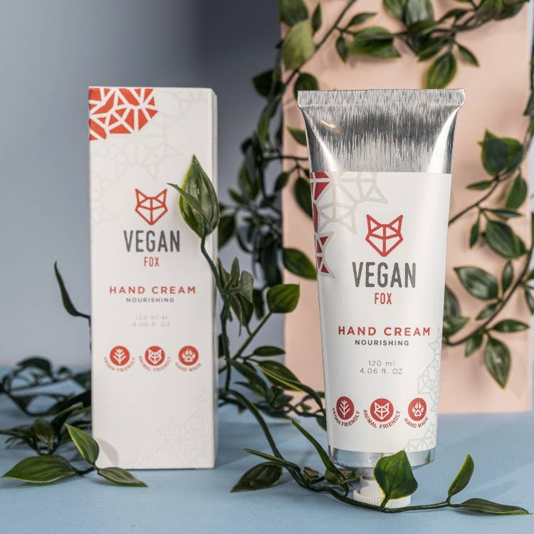 Amber cosmetics Ltd (Vegan Fox) - Wholesale Hand Cream/Lotion - Nourishing Hand Cream With Shea Butter1