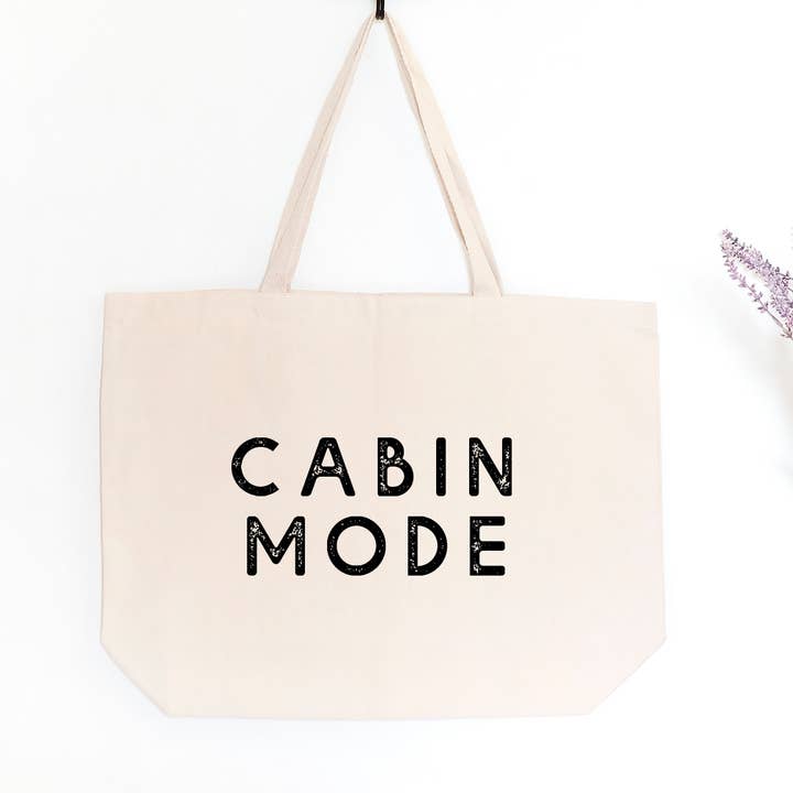 Bolsa Cabin Mode, 2 tamaños para venta al por mayor de Love You a Latte Shop