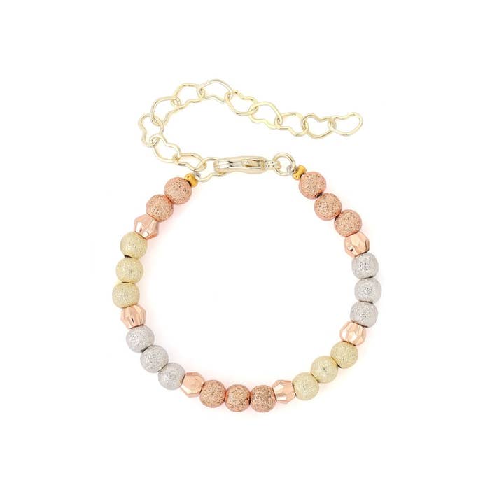 Armband met metalen kralen voor wholesale door The Tiny Gem