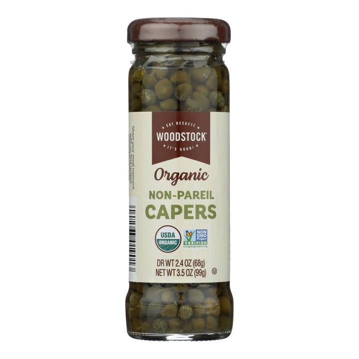 Woodstock - Capers Og2 Non-pareil - CS of 12-3.5 OZ for wholesale by Everyday Supply Co