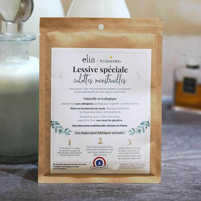 Elia - Wholesale Wasmiddel poeder/pods - Wasmiddel voor menstruatieondergoed0