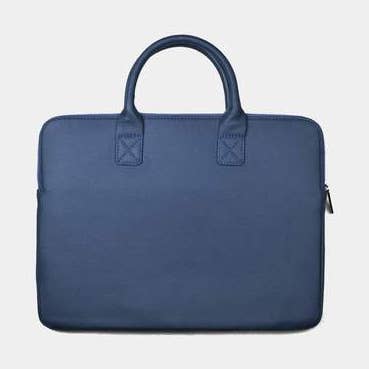 14' BLAUE LEDERTASCHE für den Großhandel von BEAUMOUR PARIS