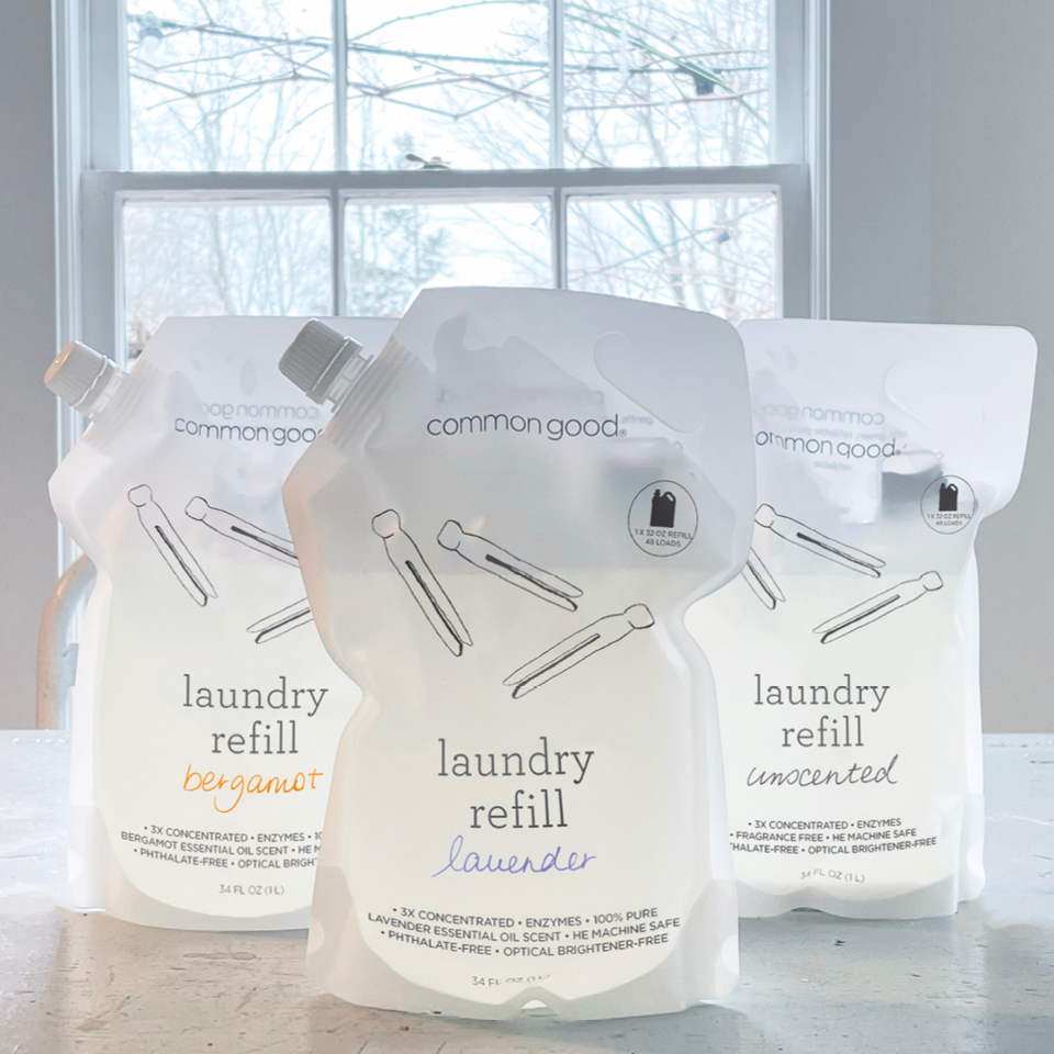 Common Good - Wholesale Liquid Laundry Detergent - Laundry Detergent Refill Pouch, 34 Fl Oz3