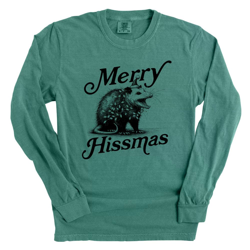 Let's Get This Thread - Wholesale Screen Printed T-Shirt - Unisex - Merry Hissmas Script11