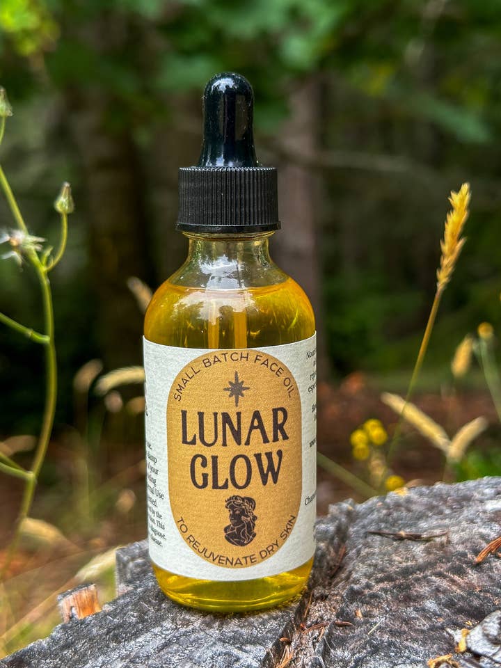 Lunar Glow Rejuvenating Face Oil for wholesale by Folk & Fire Apothecary