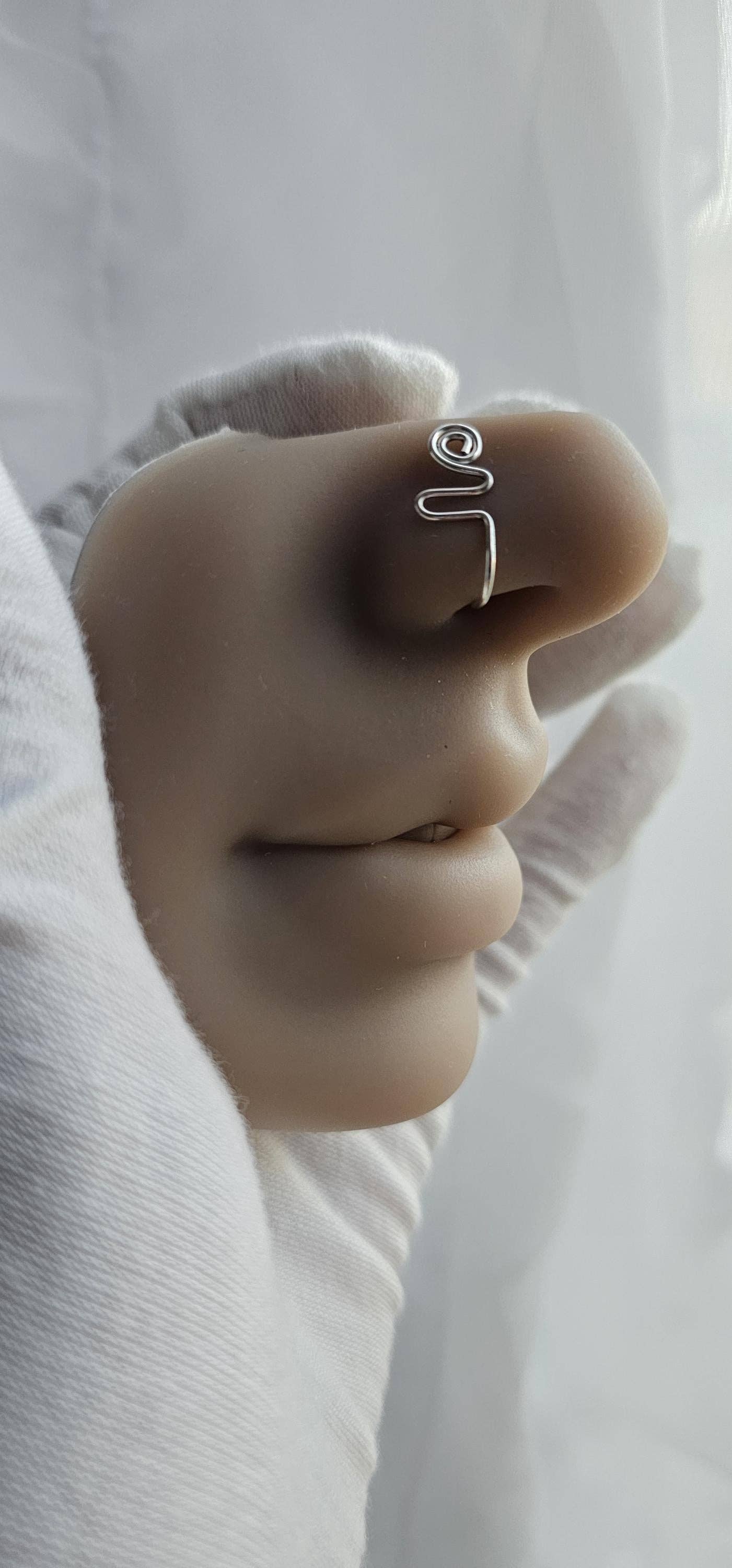 Bead It Wear It Love It LLC - Wholesale Nose Ring - Handmade No Piercing Nose Cuff Nose Ring - Style #74