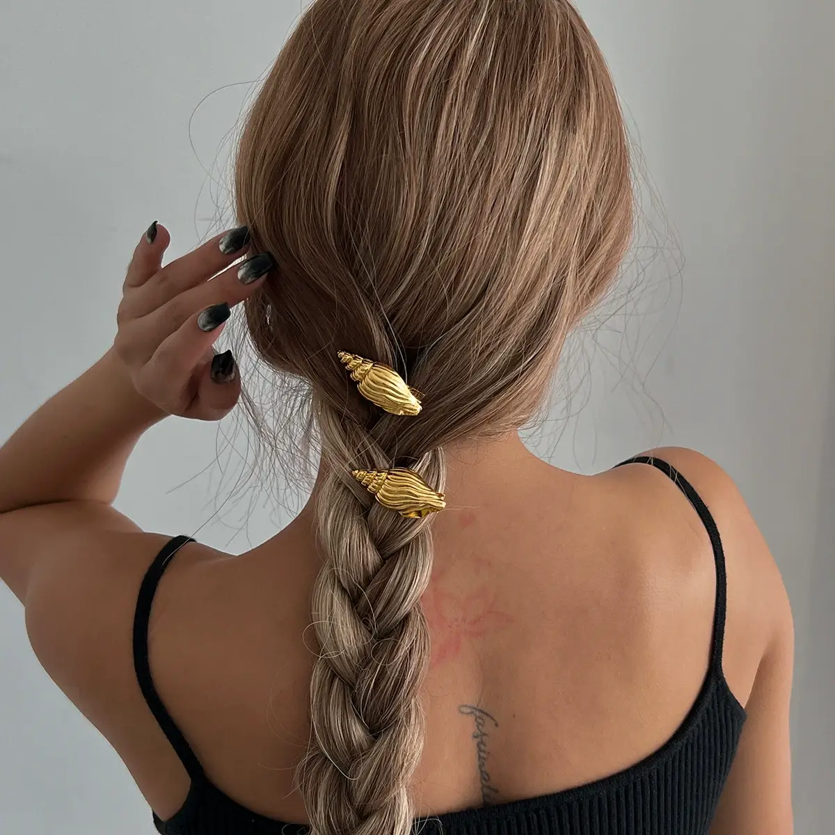 Little Trendy - Wholesale Hair Clip - Women's -  Marine life alloy hair clip beachside Sea Star hair clip13