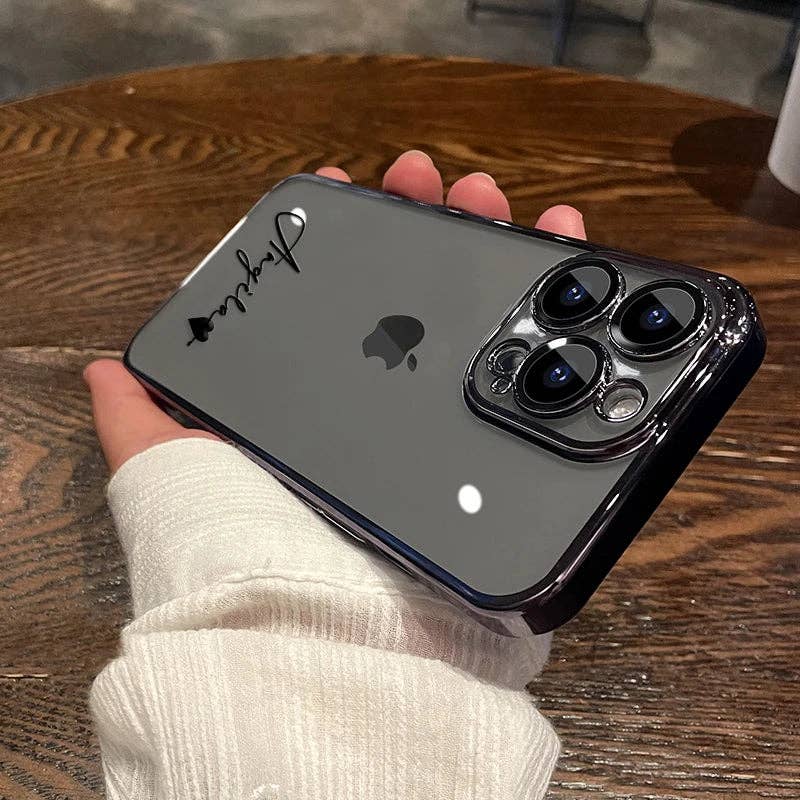 Maiden-Art MindfulChic Fashion – Capa para telemóvel – Mulher por atacado – Capa Personalizada com Nome para iPhone 15 16 Pro Max, 14 13 12 11 Pro Max, Transparente com Revestimento 16 Pro Max9