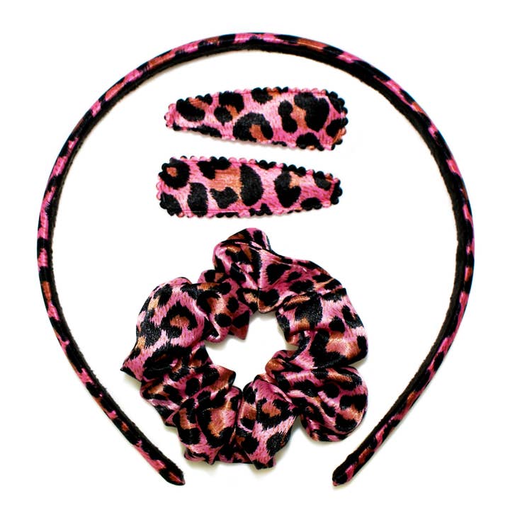 Set de regalo Leopard - GSET10 PINK LEOPARD para venta al por mayor de Goody Gumdrops