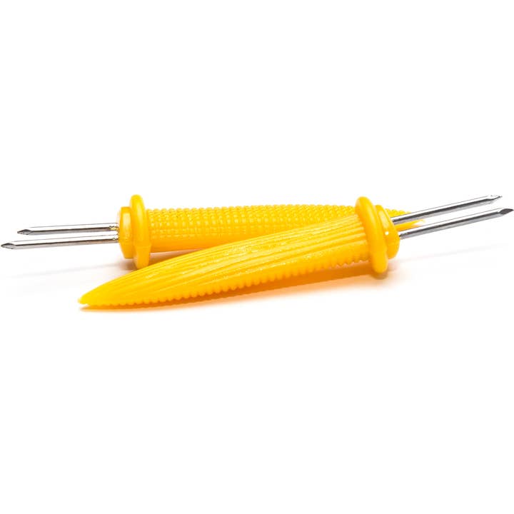 Fox Run Brands - Wholesale Corn Holders/Tools - Fox Run Jumbo Corn Holders, Set of 8, 0.5" x 0.75" x 3.25"