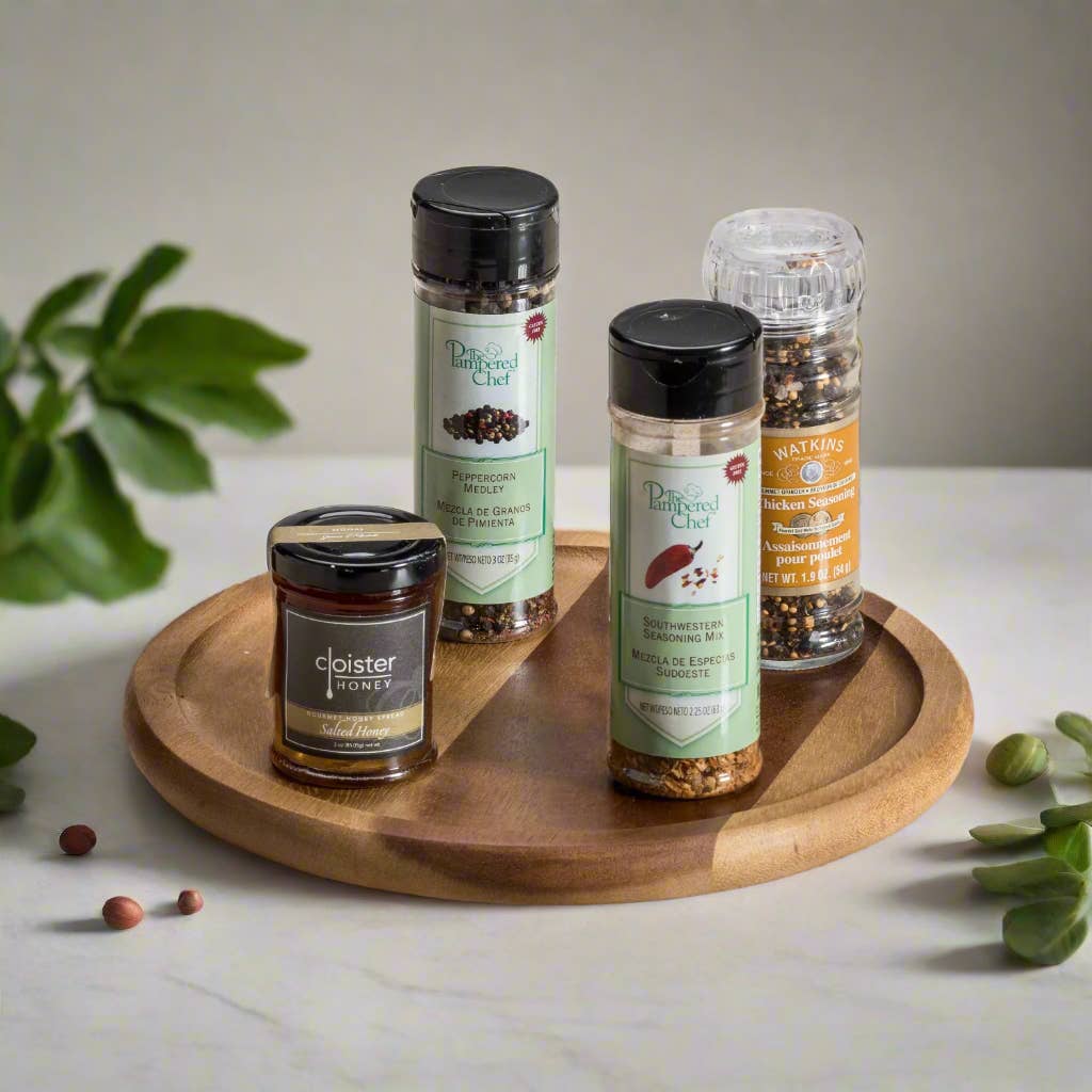 Kalmar Home - Vendita all'ingrosso Vassoio girevole - Piccolo - Mobile Lazy Susan - 10" Dia - 4132