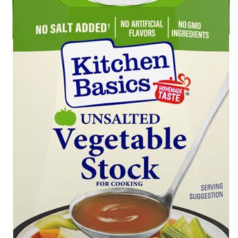 Hudson Meat Company - Wholesale Broth - VEGETABLE STOCK NO SALT - KITCHEN BASICS