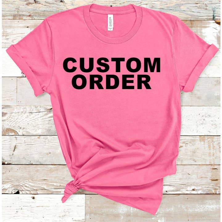 American Threadz Apparel - Wholesale Screen Printed T-Shirt - Women's - Custom Order Tee