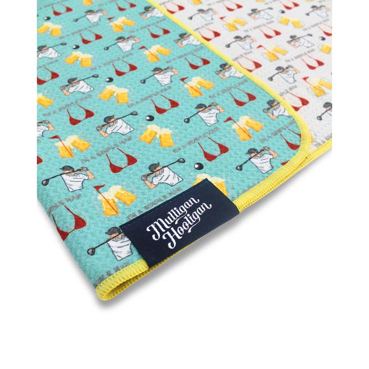 MULLIGAN HOOLIGAN® - Wholesale Sports Towel - Microfiber Golf Towel - I'm a simple man
3