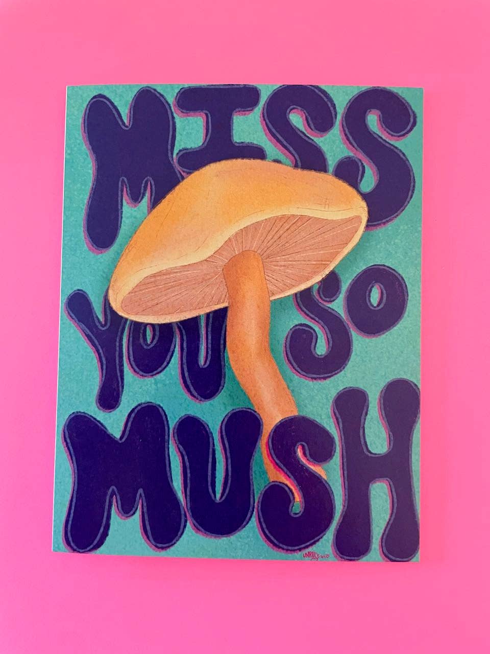 Unruly Wit - Wholesale Love Card - Miss You So Mush Card0