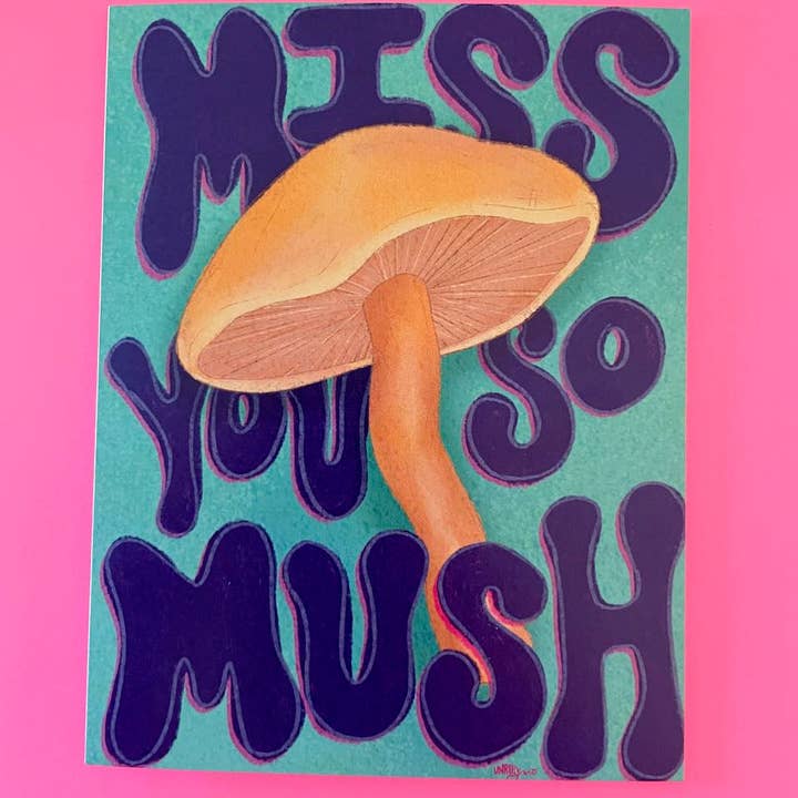 Unruly Wit - Wholesale Love Card - Miss You So Mush Card0