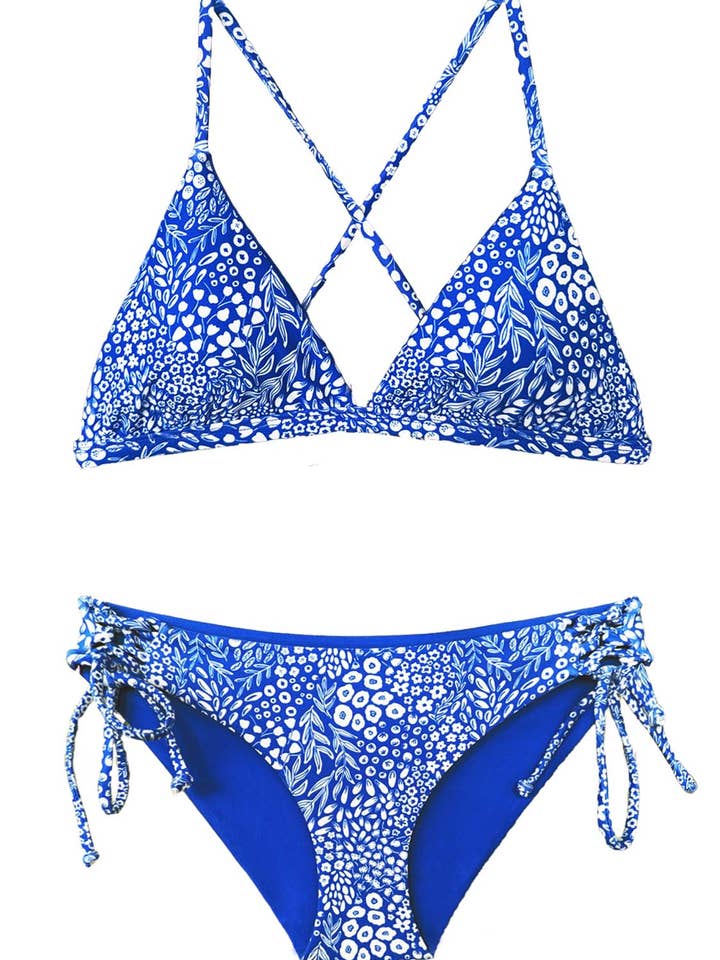 Chance Loves – Großhandel Bikini – Kinder – KORALLE | 2-teiliger Bikini | Mädchen 7-16 | Triangel-Top | Teenager14