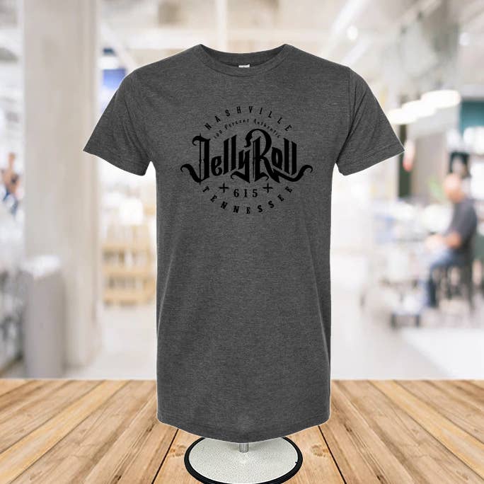 Jelly Roll 615 T-shirt för wholesale av Infidel Nation Apparel